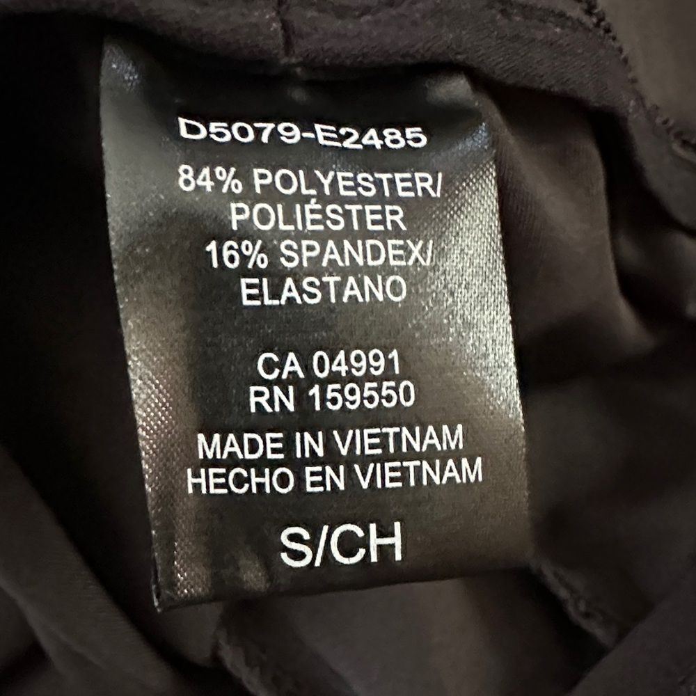 Hilary Radley Black Elastic Waist Women’s Pants - Picture 3 of 3
